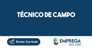 Técnico de Campo-São José dos Campos - SP 13