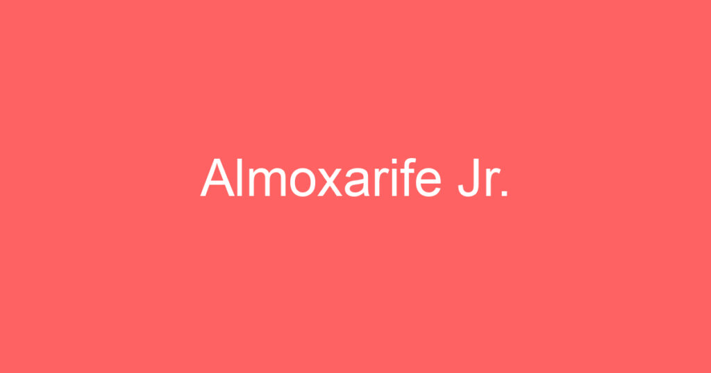 Almoxarife Jr. 1