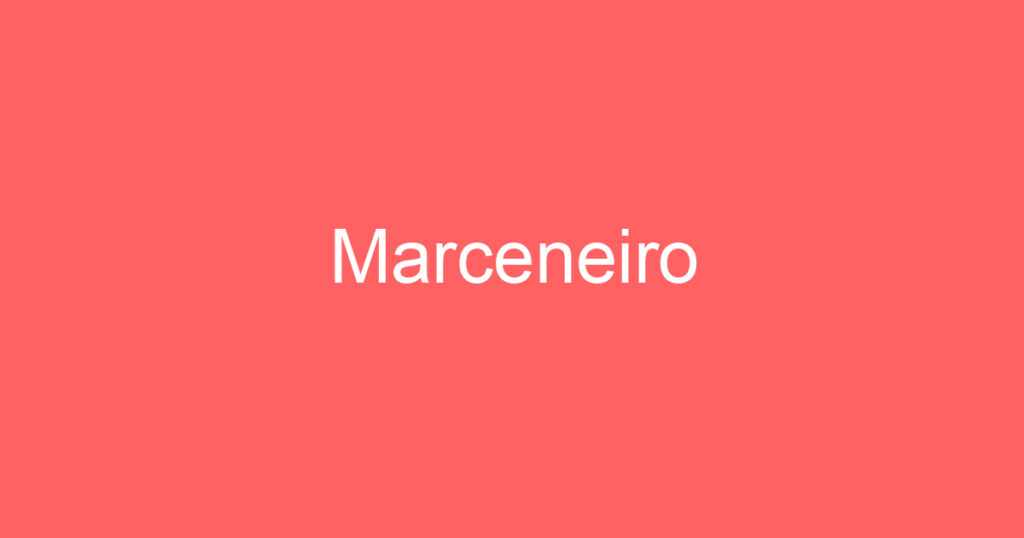 Marceneiro 1