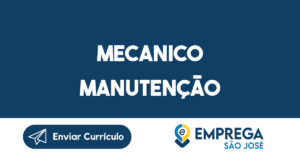 Mecanico Manutenção-São José dos Campos - SP 4