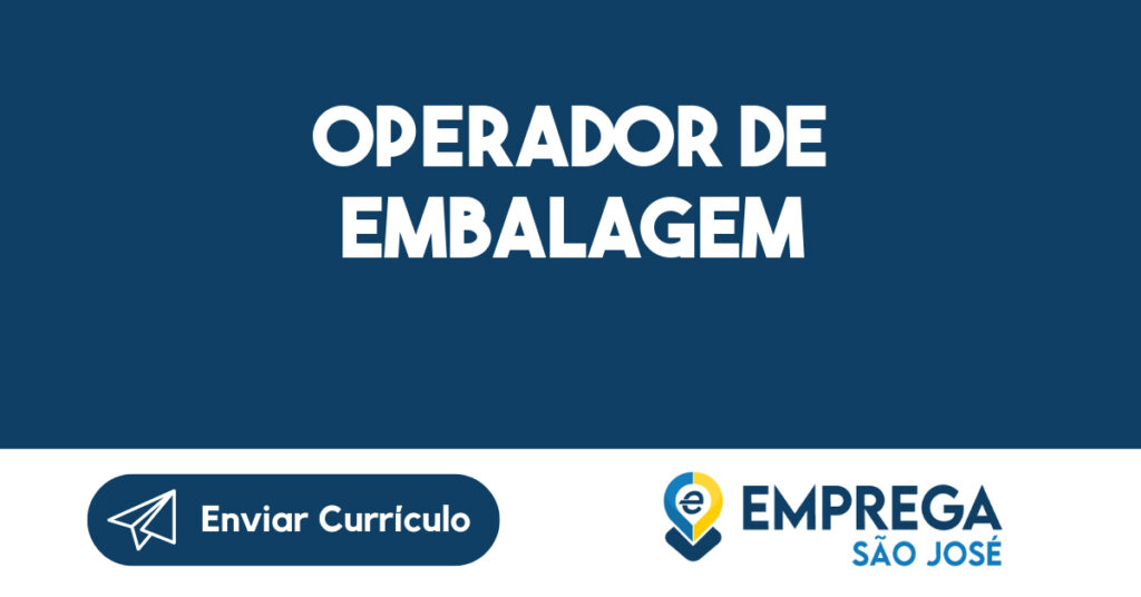 Operador de Embalagem-São José dos Campos - SP 1