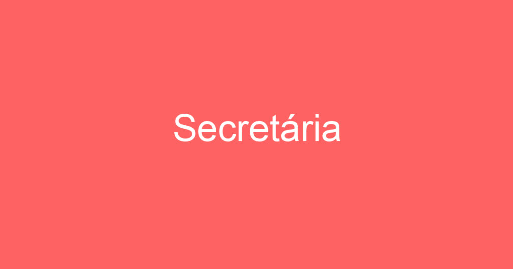 Secretária 1