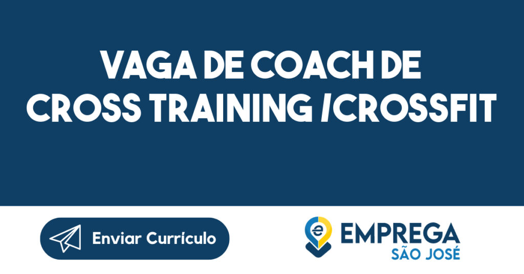 Vaga de coach de cross training /crossfit-Jacarei - SP 1