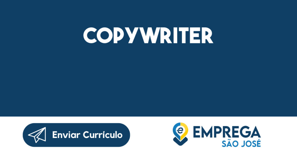 Copywriter-Jacarei - SP 1