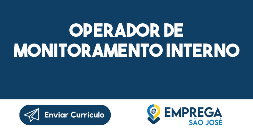 Operador de Monitoramento interno-Jacarei - SP 1