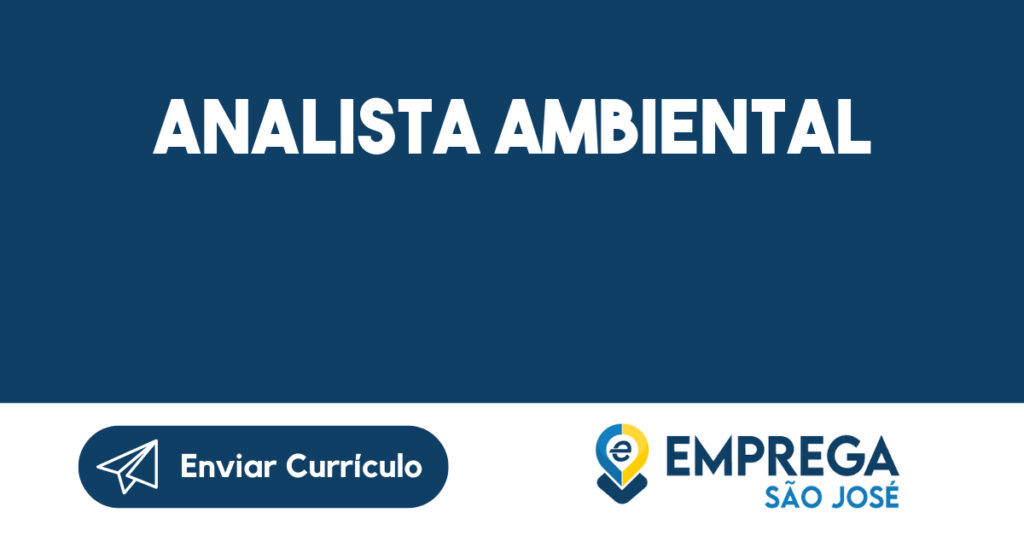 ANALISTA AMBIENTAL- SÃO JOSÉ DOS CAMPOS 1