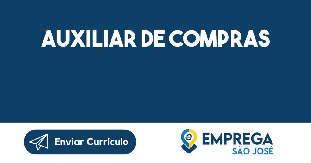 Auxiliar de Compras-Jacarei - SP 1