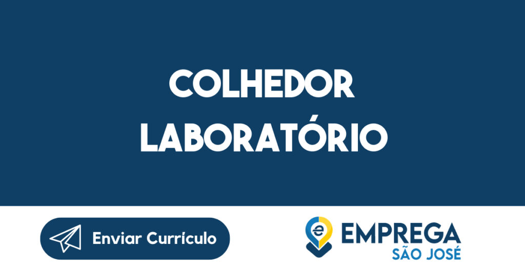 Colhedor Laboratório-São José dos Campos - SP 1