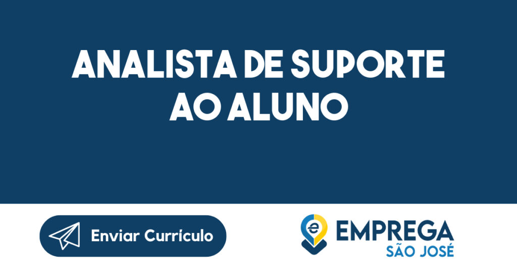 Analista de Suporte ao Aluno 1