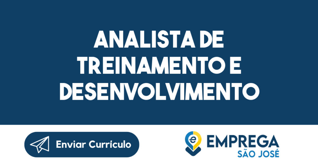 Analista de treinamento e desenvolvimento 1