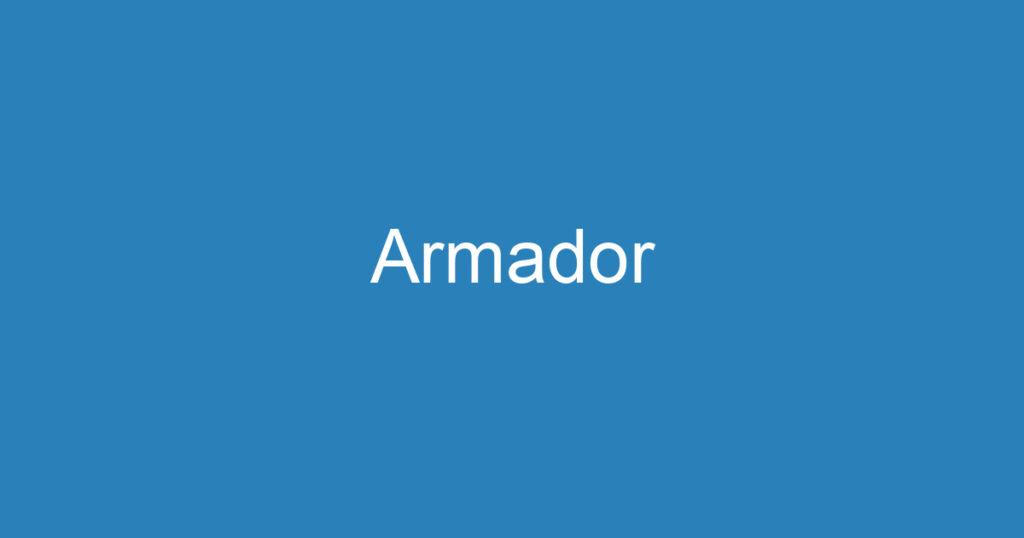 Armador 1