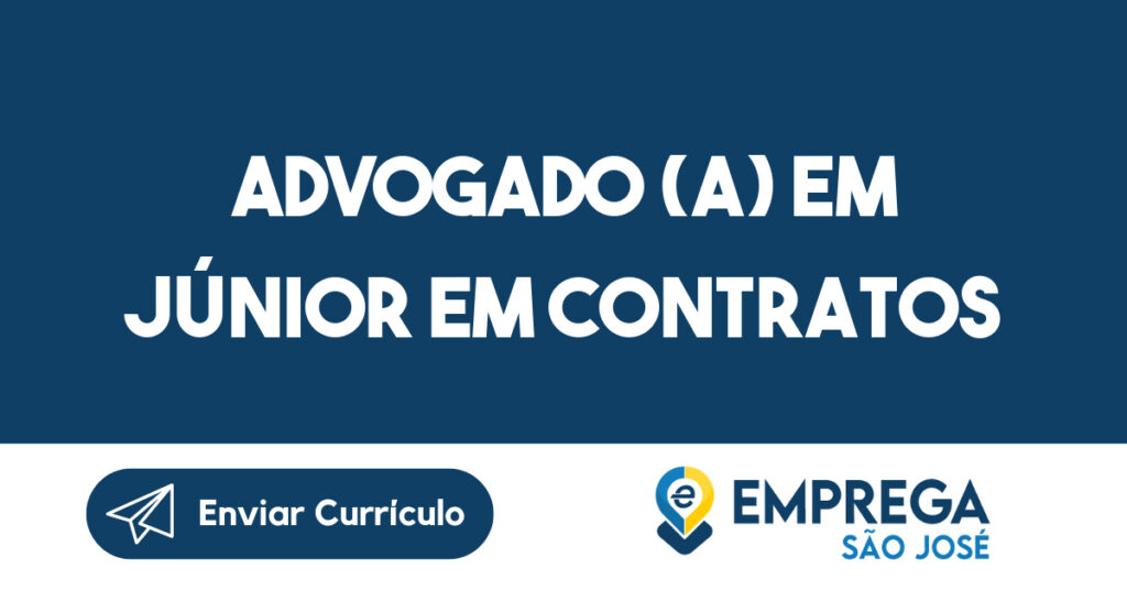 Advogado (a) em Júnior em Contratos 1