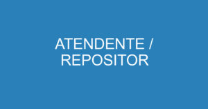 ATENDENTE / REPOSITOR 8