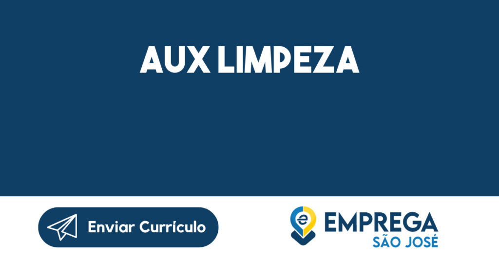 Aux limpeza 1