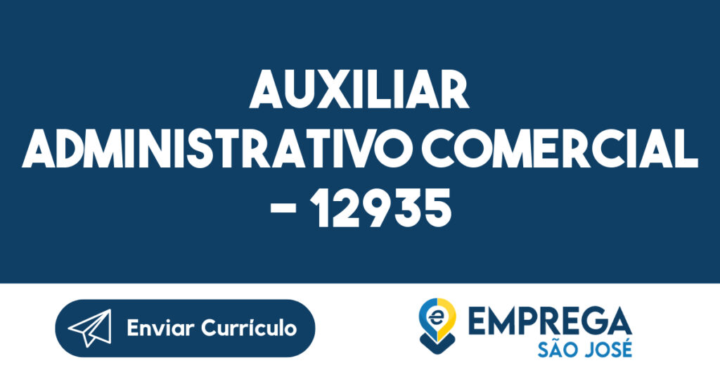 Auxiliar Administrativo Comercial - 12935 1