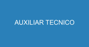 AUXILIAR TECNICO 9