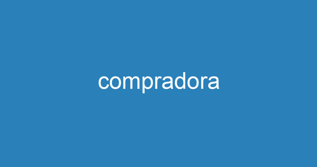 compradora 1