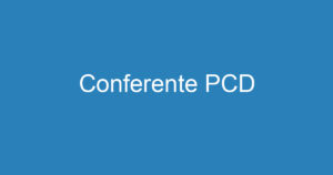 Conferente PCD 9