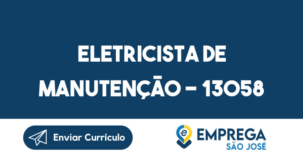 Eletricista de Manutenção - 13058 1