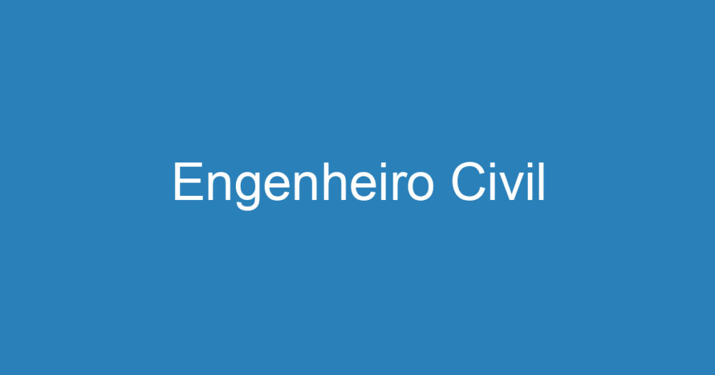 Engenheiro Civil 1