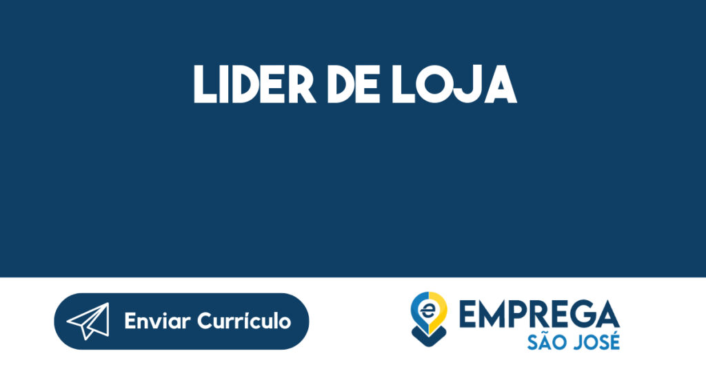 LIDER DE LOJA-São José dos Campos - SP 1