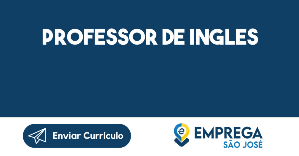 Professor de Ingles 1