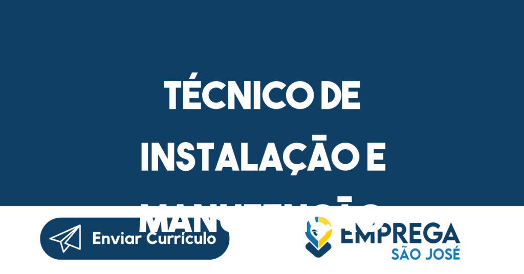 Técnico de Instalação e Manutenção Eletrônica 1