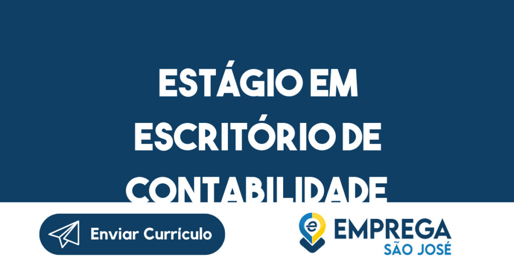 ESTÁGIO EM ESCRITÓRIO DE CONTABILIDADE 1