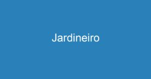 Jardineiro 12