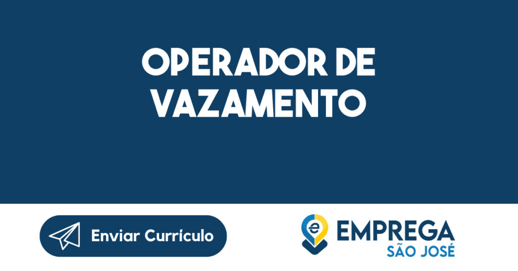 Operador de Vazamento 1