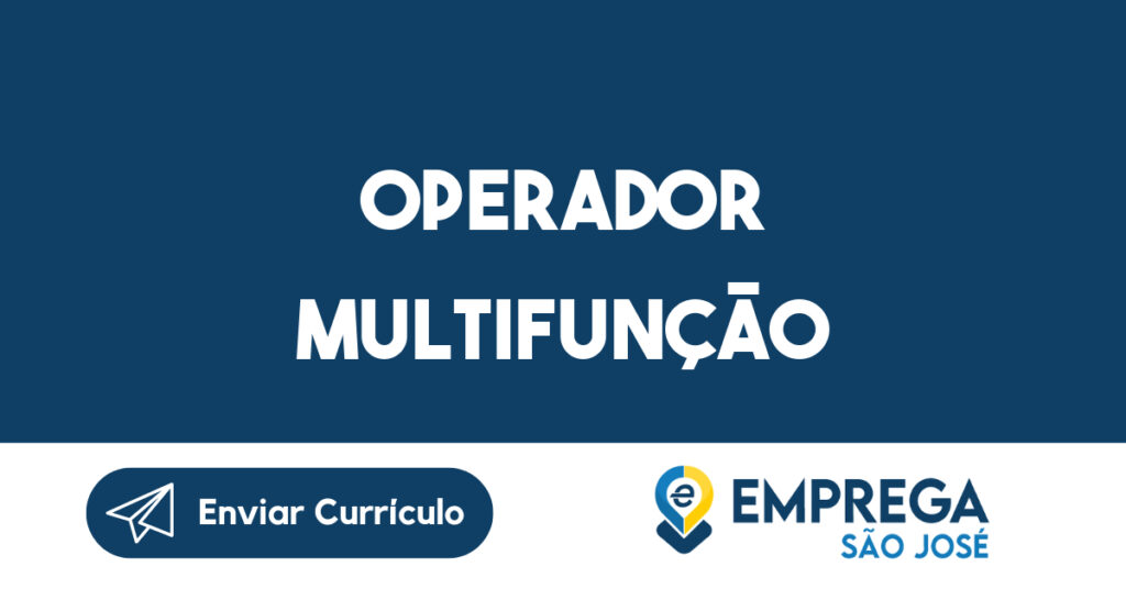 Operador Multifunção 1