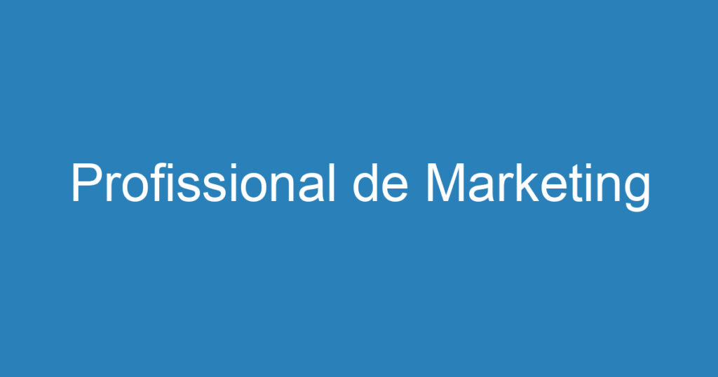 Profissional de Marketing 1