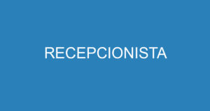 RECEPCIONISTA 10