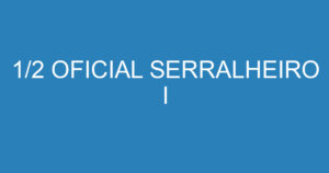 1/2 OFICIAL SERRALHEIRO I 15