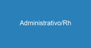 Administrativo/Rh 1
