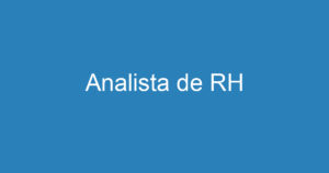 Analista de RH 11