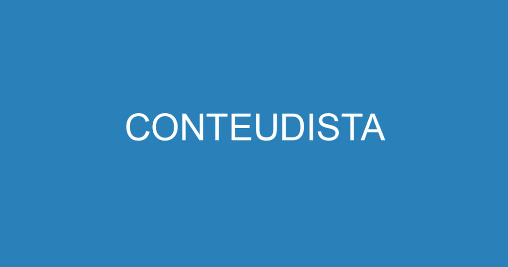 CONTEUDISTA 1