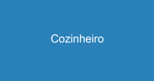 Cozinheiro 7