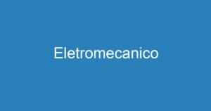 Eletromecanico 4