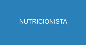 NUTRICIONISTA 1