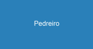 Pedreiro 3