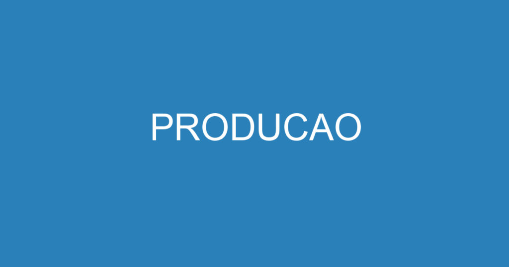 PRODUCAO 1