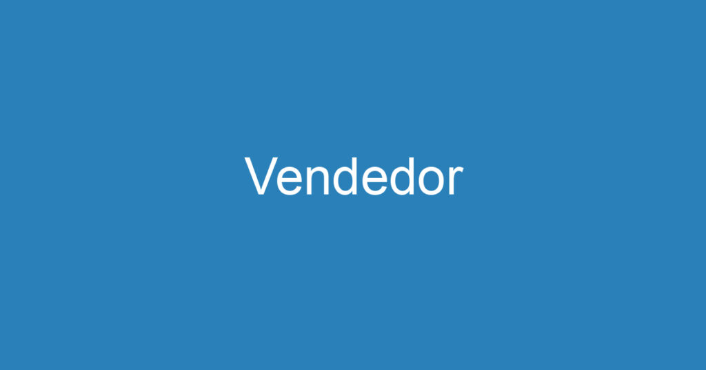 Vendedor Interno/Externo 1