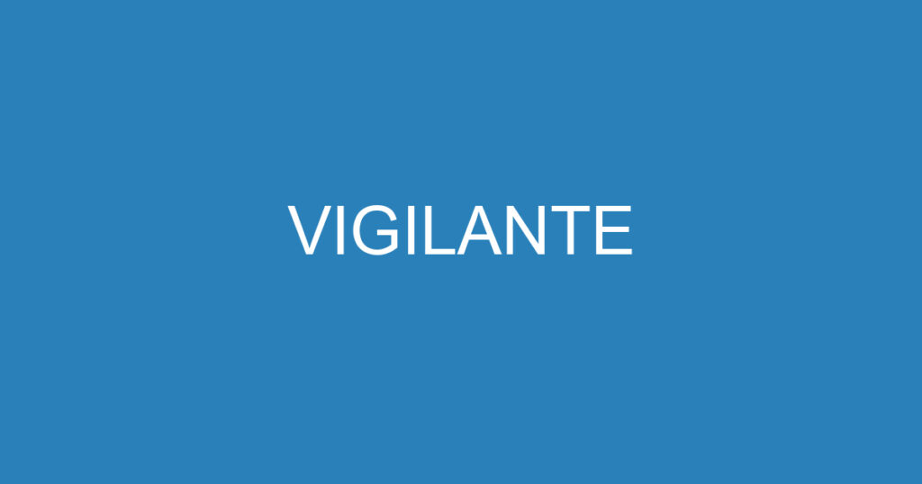 VIGILANTE 1