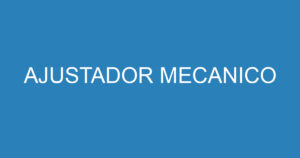 AJUSTADOR MECANICO 1