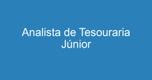 Analista de Tesouraria Júnior 8