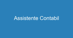 Assistente Contabil 11