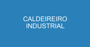 CALDEIREIRO INDUSTRIAL 11