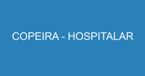 COPEIRA - HOSPITALAR 9