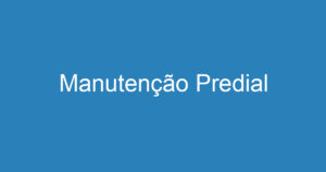 Manutenção Predial 5